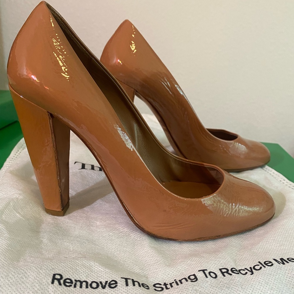 MIU MIU Calzature Donna Nude Patent Leather